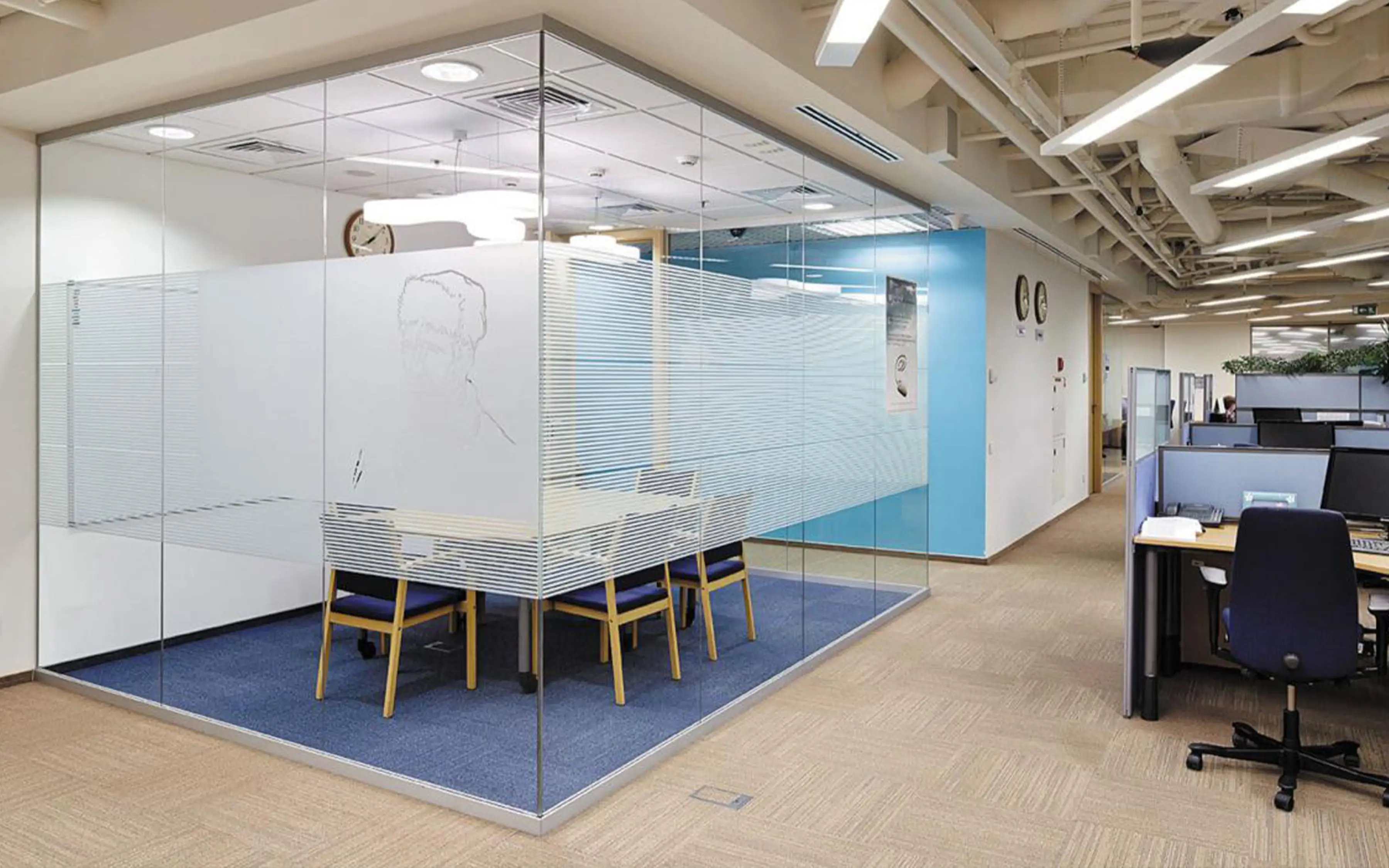 پارتیشن تک جداره آلومینیوم