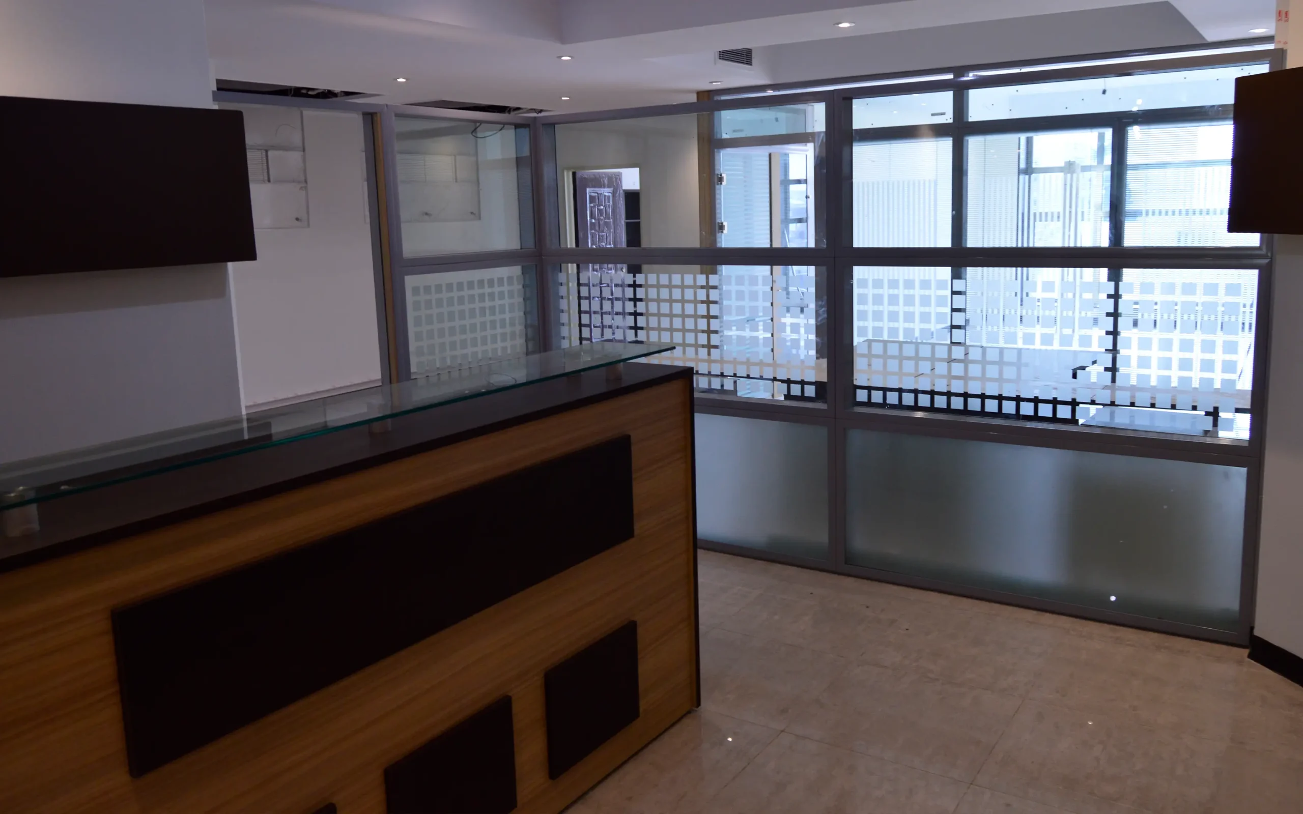 پارتیشن دو جداره آلومینیوم