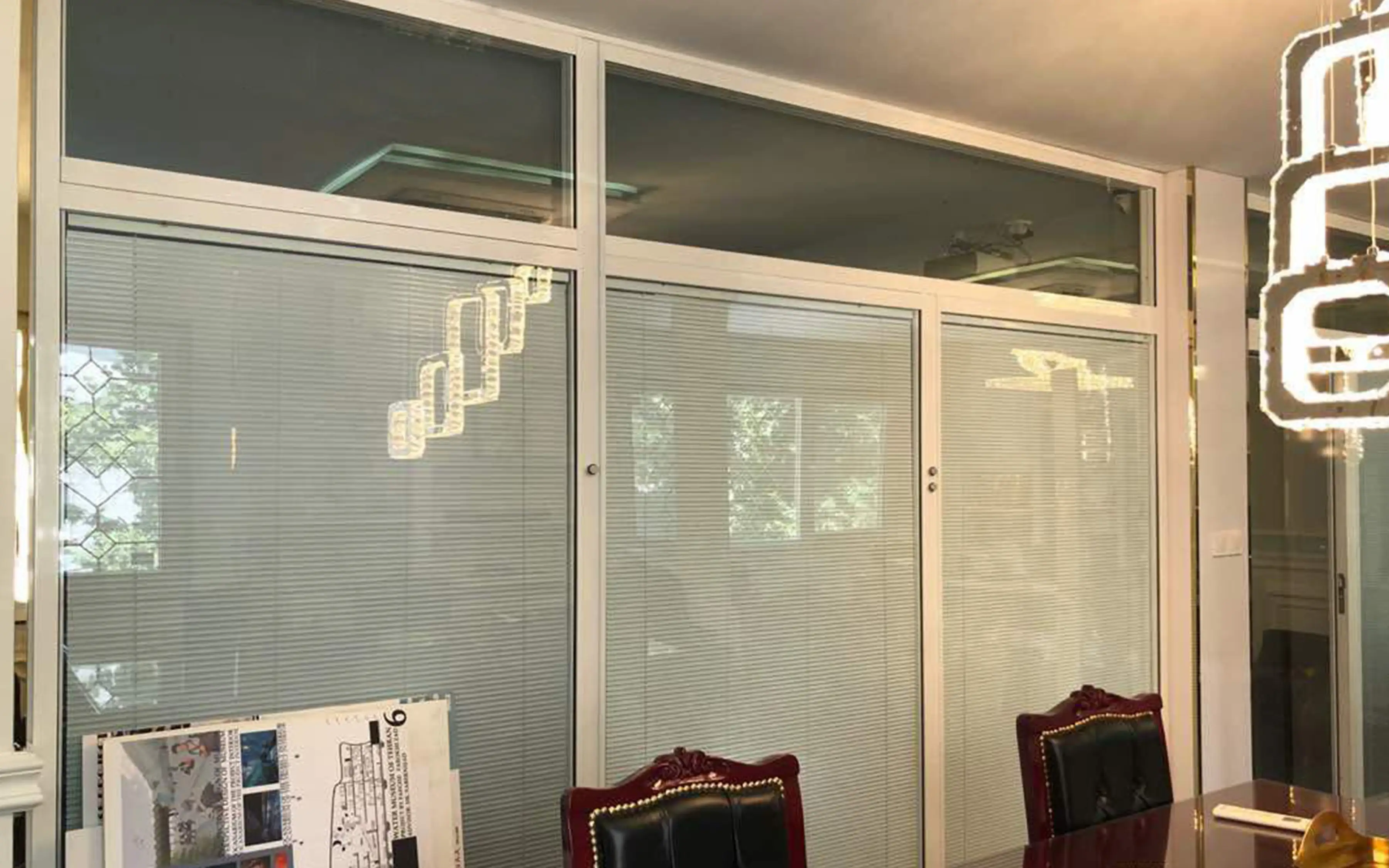 پارتیشن دو جداره آلومینیوم