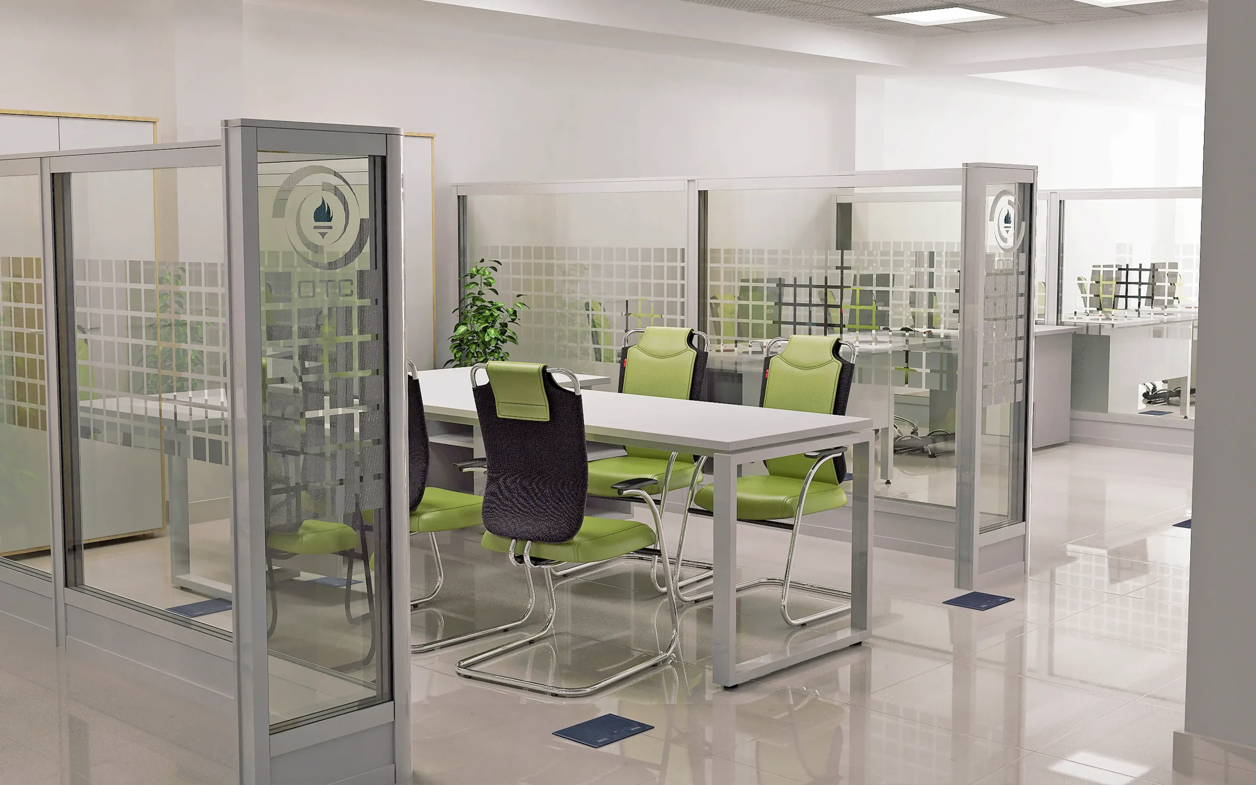 پارتیشن دو جداره آلومینیوم