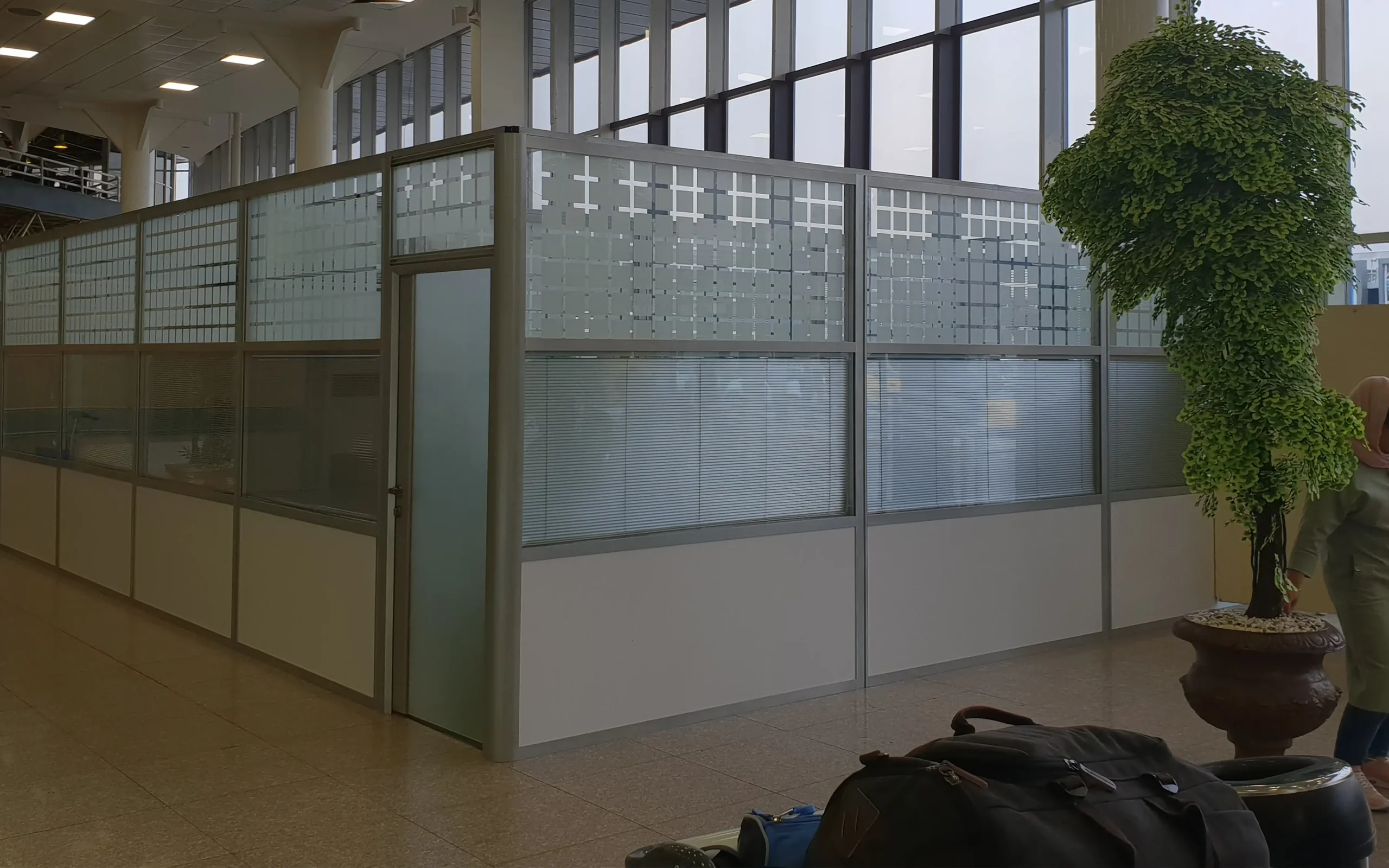 پارتیشن دو جداره آلومینیوم