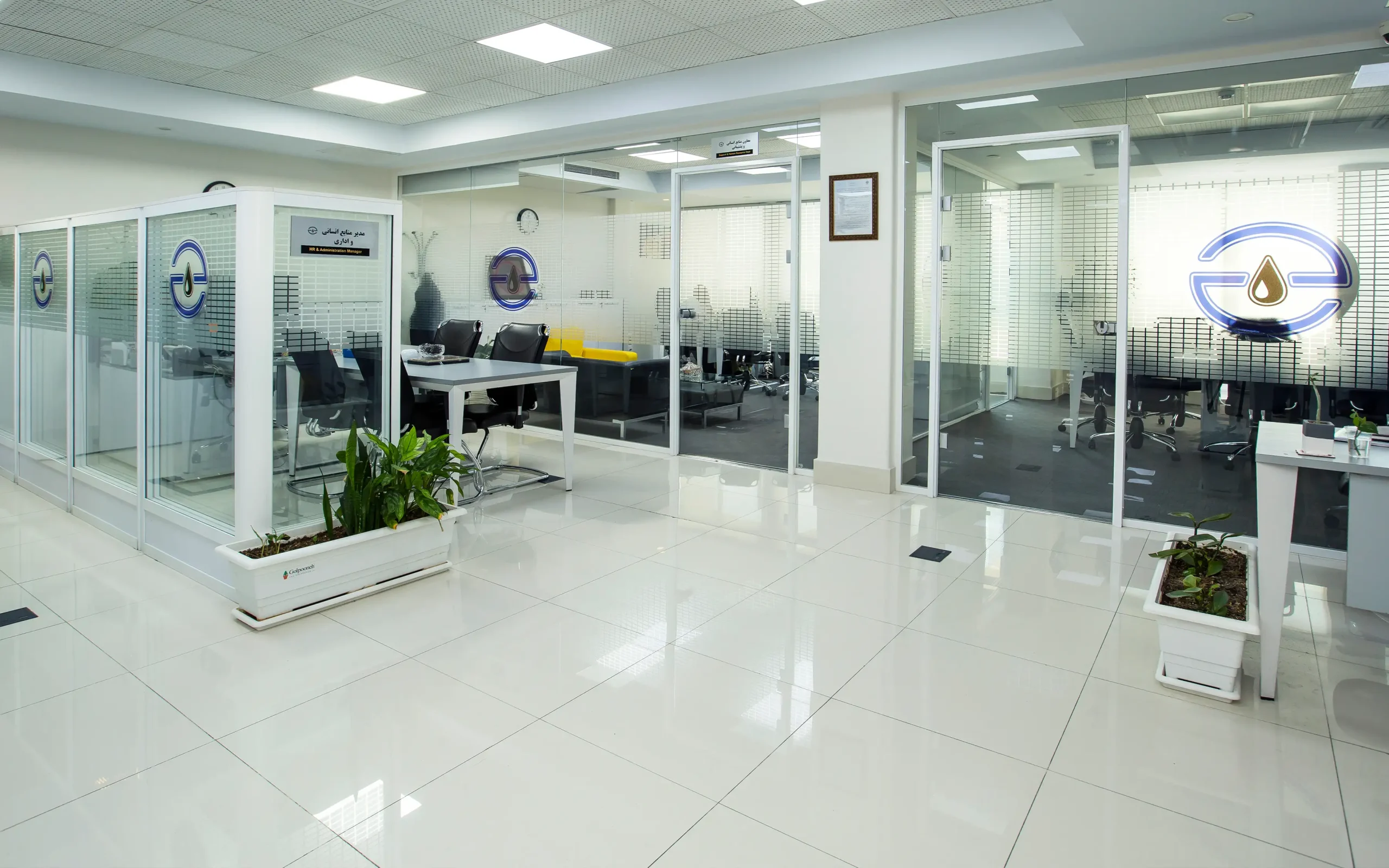 پارتیشن دو جداره آلومینیوم