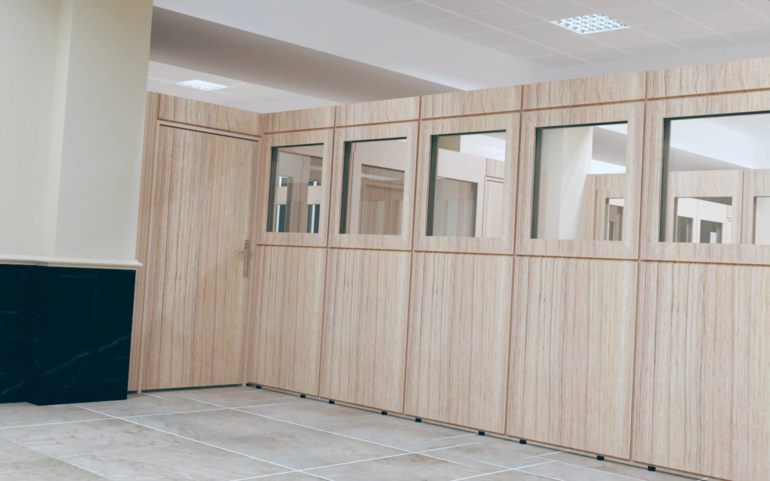 پارتیشن قاب دار