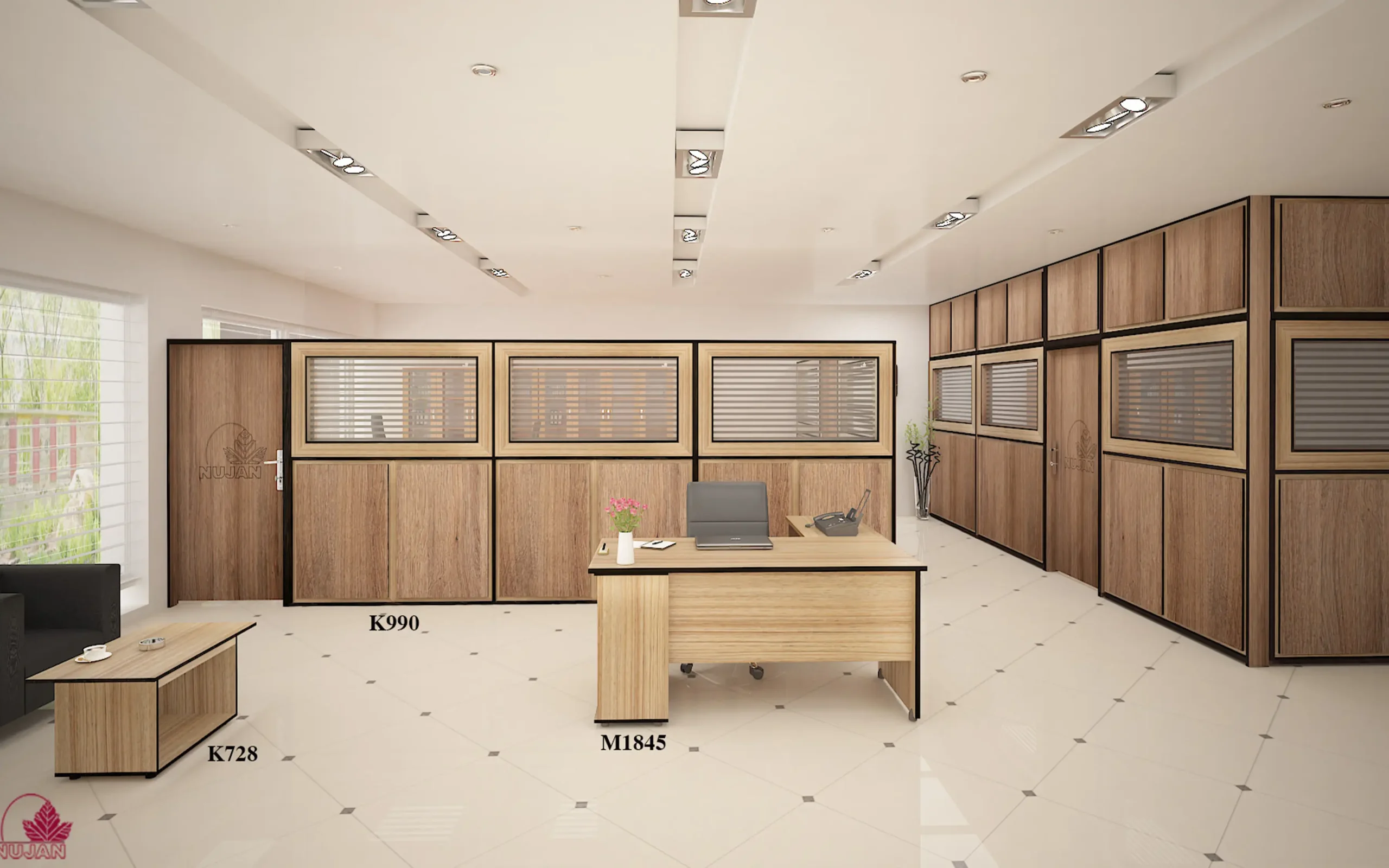 پارتیشن قاب دار