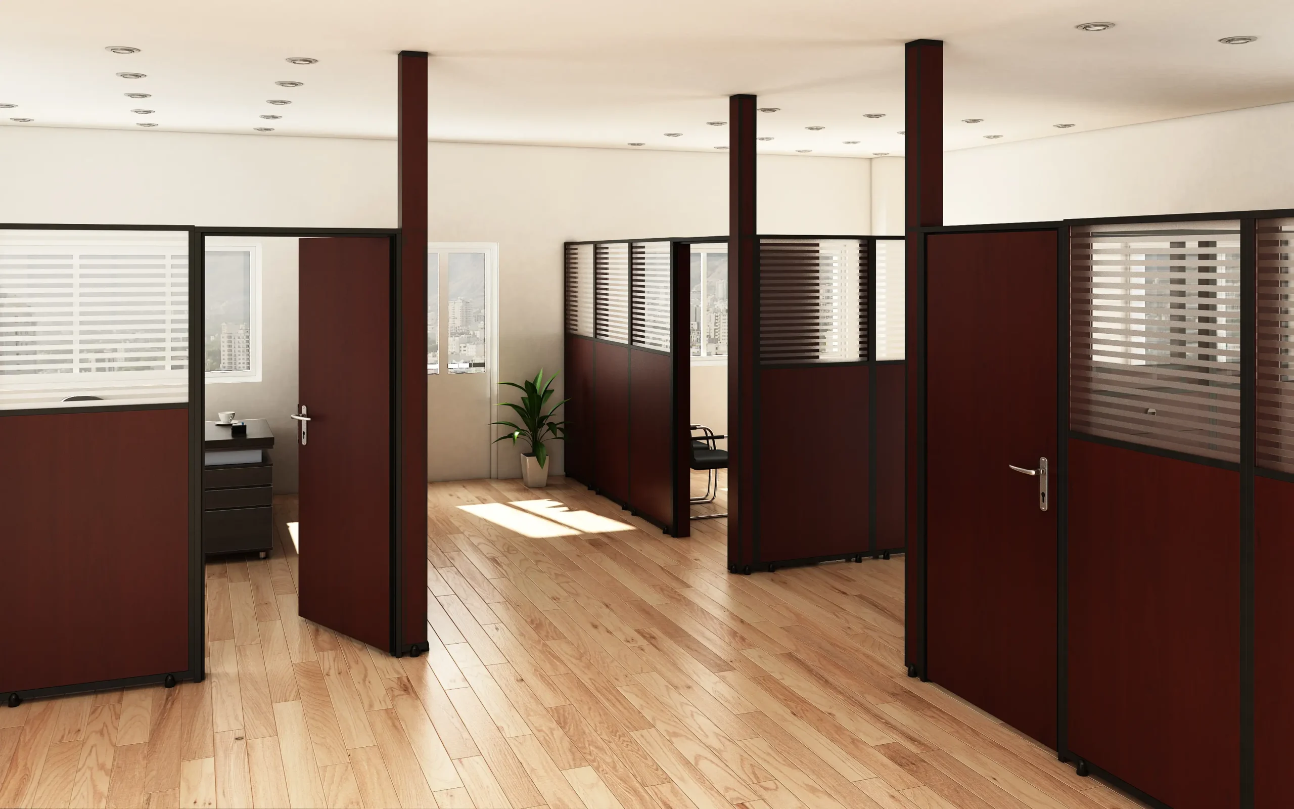 پارتیشن دو جداره ام دی اف