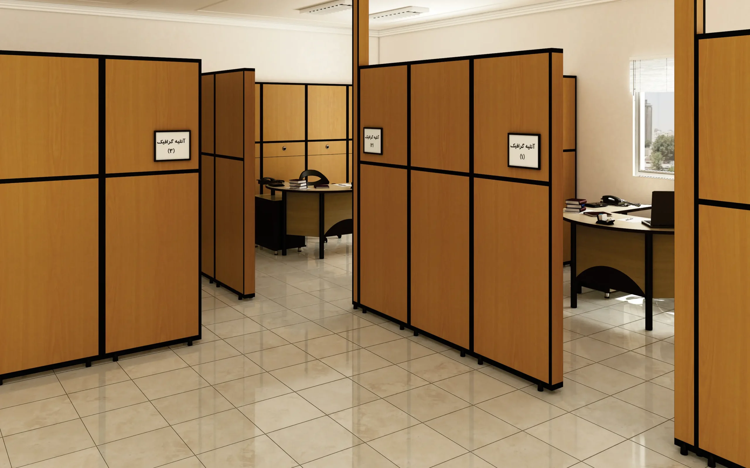 پارتیشن دو جداره ام دی اف